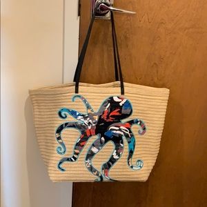 Vera Bradley Large Octopus Beach Bag